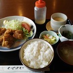 Oshokujidokoro Izayoi - 唐揚げ定食