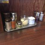 らーめん潤 - 卓上調味料