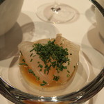 レストラン ラッセ - 30年3月　アマガレイ、ふぐ葱