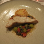 レストラン ラッセ - 30年3月　淡路鱸ソテー　ローズマリーソース