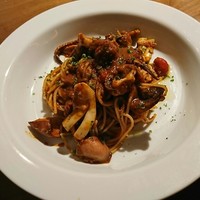 パージナ イタリアン ファイアワークス プラス カフェ ～薪焼きイタリアンとワイン～ - ヤリイカのパスタ