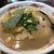 雷堂 - 煮干し豚骨ラーメン
