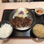 Matsunoya - 味噌ロースかつ定食 上