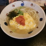 創作おうどん　遊佳 - 明太玉子とじおうどん