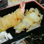 おそば大古久 - えび＆たまねぎ