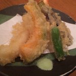 吉草 - 天ぷらそば（１２５０円税込）の天ぷら