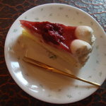 忍者珈琲館・キド - イチゴケーキ４１０円