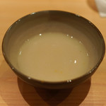 鮨 さかい - 鱈の白子すり流し