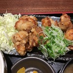 Umihe - ザンギ定食（ネギ塩だれたっぷり）