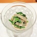 新ばし 星野 - セリの胡麻和え