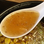 Pappuya - あんかけ焼肉らーめん　スープアップ