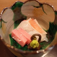 日本料理 子孫 - お造り～鮪、鯛、烏賊