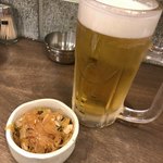 Yakitori Shouchan - お通しビール