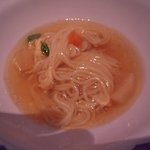 愛京 - 飲茶セット　フカヒレラーメン　アップ