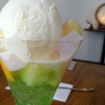 伊豆高原シーズンズ - アイスクリームとゼリーのパフェ