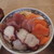 ぼんてん漁港 苦竹 - 海鮮丼完成♡