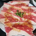 萬福楼酒家 - カルビ肉