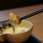 京丹波黒鶏専門店 円居 - チーズソースが美味しい