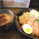 自己流ラーメン綿麺 - つけ麺　並 ２玉(950円)