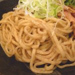 自己流ラーメン綿麺 - 全粒粉の麺