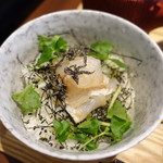 東京 星夜 - 佐賀県産鯛とミツバのダシ茶漬け1,000円