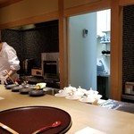 馳走 啐啄一十  - スタート前の準備中