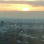 ザ・プリンスギャラリー 東京紀尾井町 - 西向きのお部屋からの夕日