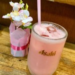 酒蔵十字屋 - 生いちごサワー：480円