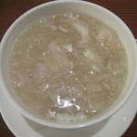 Aman at Summer Palace - 竹笙魚肚羹／Braised Fish Maw with Bamboo Pith in Superior Broth