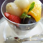 レストラン アバンティ - 白玉入り小倉杏仁