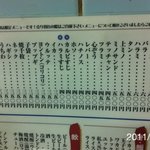 空 - 2011/6/15(水)21時過ぎ　訪問  テッチャン◎　コリコリ◎　ミノサンド◎　ホソ◎　子袋◎