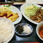 八幸園 - 焼肉セット７５０円