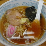 ぎょうざの満洲 - 半ラーメン