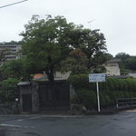 蕎遊庵 - 外観３。左へ、織姫公園方向へ。・・・道なりに外観４へ。