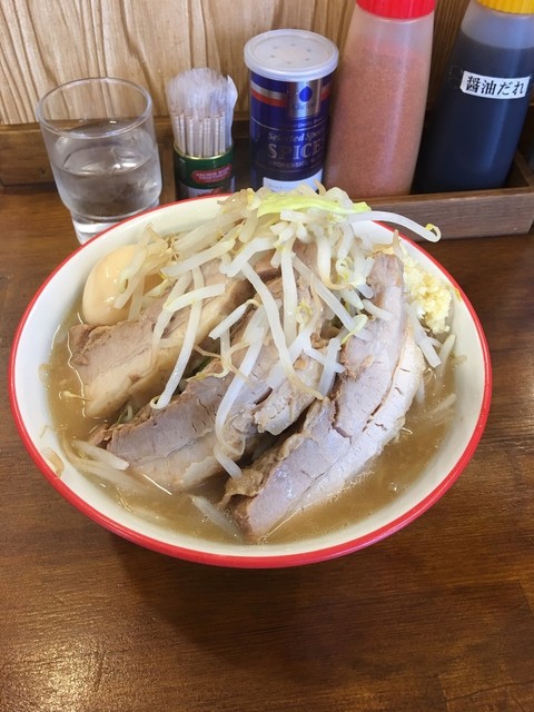 いわきの二郎系ラーメン By シバヤン 麺屋べべ 麺屋bebe 赤井 ラーメン 食べログ