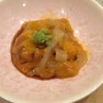 鮨 真菜 - 雲丹イカ