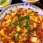 玉林酒家 - 麻婆豆腐のアップです（２０１１年６月）。