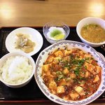 玉林酒家 - 麻婆豆腐ランチ（２０１１年６月）。