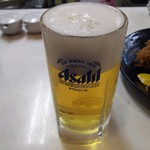 まるやま食堂 - 生ビール400円