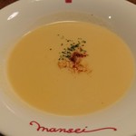 Nikuno Mansei - ポタージュスープ。懐かしい味です。