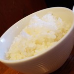 裏参道牛肉店 - ご飯です。