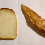 ブーランジェリー メチエ - ハードトーストとレトロバゲット小