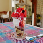 ミルカ - 苺パフェ