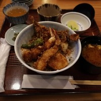 天ぷら 逢坂 - 天丼1500円