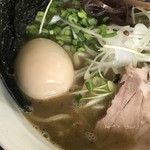 麺屋 堂々 - 特 濃厚煮干しそば 具材UP