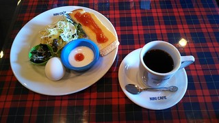 NINICAFE - コーヒー（４００円）、モーニング（ジャムトースト）