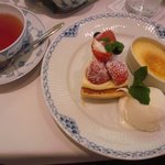 ティーサロン・コペン - デザート盛り合わせ