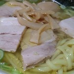 塩そば専門店 桑ばら - 生姜の塩そば（俺だけの裏そば？）