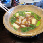 比良山荘 - 最初の鍋が煮立ちます