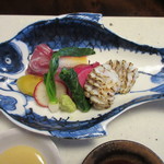 比良山荘 - 向付